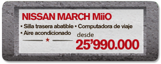 Precio Nissan March Drive